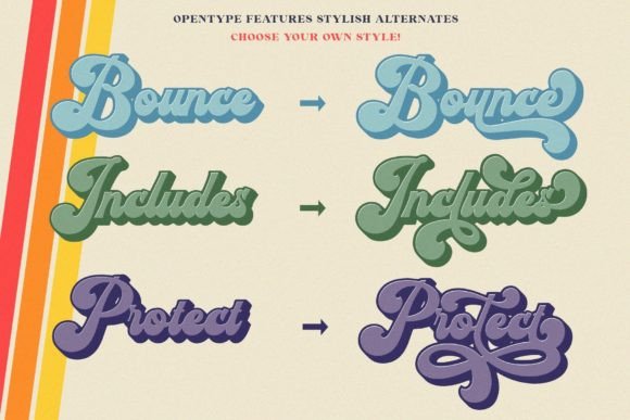 Thumbnail 4 of Amderais Font