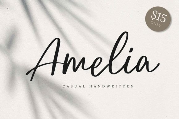 Preview of Amelia Font