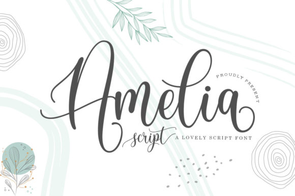 Preview of Amelia Script Font