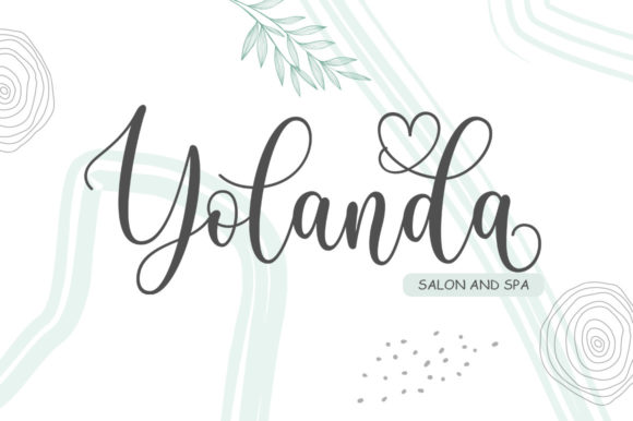 Thumbnail 2 of Amelia Script Font