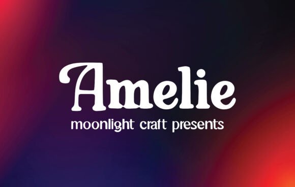 Preview of Amelie Font