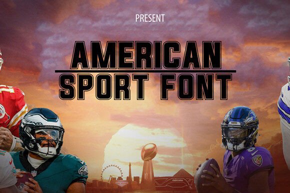 Preview of American Sport Font