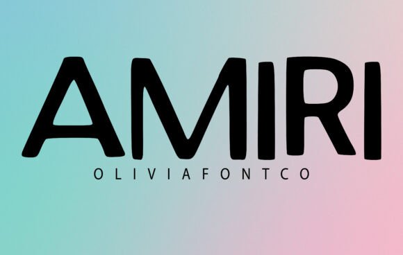Preview of Amiri Font