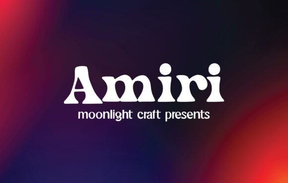 Preview of Amiri Font