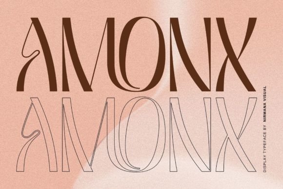 Preview of Amonx Font