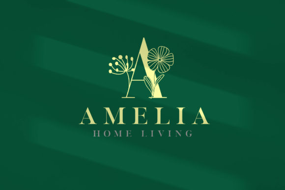 Thumbnail 3 of Amora Elegant Monogram Font