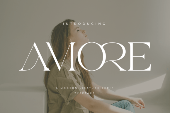 Preview of Amore Font