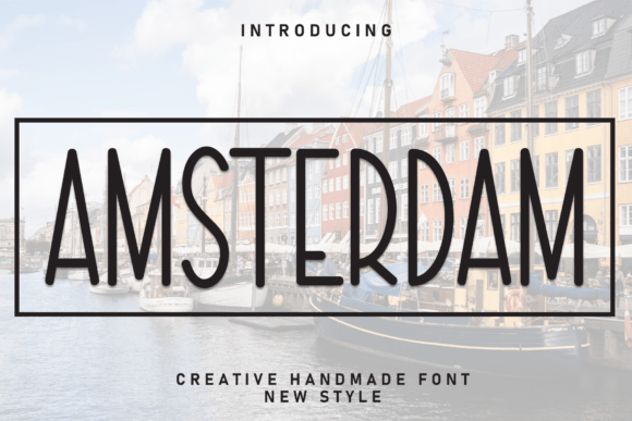 Preview of Amsterdam Font