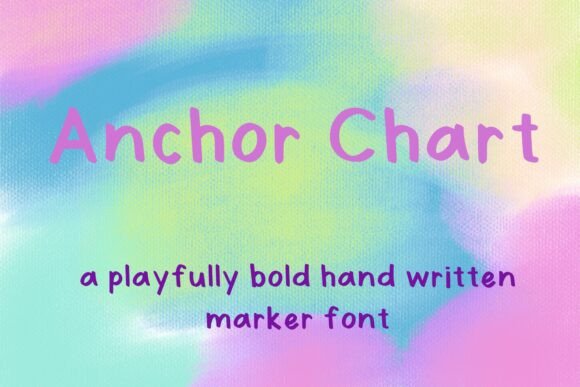 Preview of Anchor Chart Font
