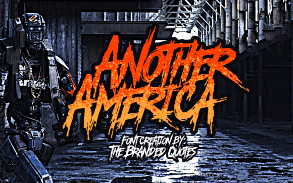 Preview of Another America Font