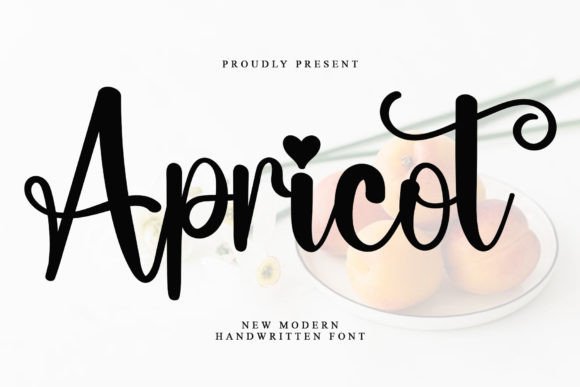 Preview of Apricot Font