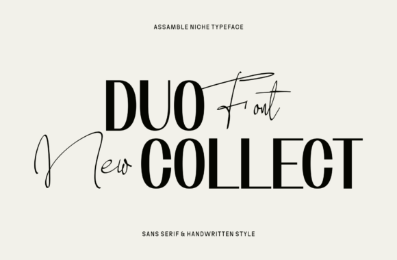 Thumbnail 2 of Assemble Niche Font