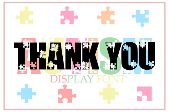 Thumbnail 4 of Autism Font