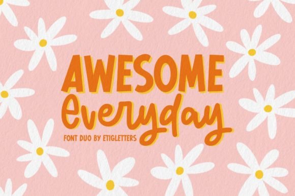Main preview of Awesome Everyday Duo Font