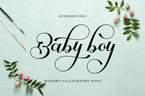 Preview of Baby Boy Font