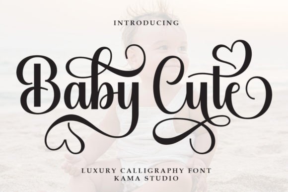 Preview of Baby Cute Font