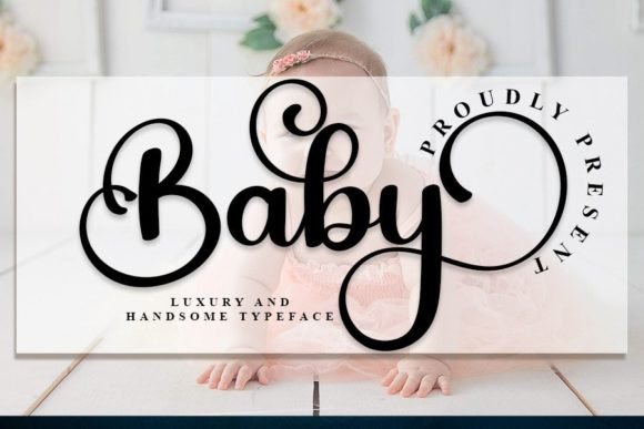 Main preview of Baby Font
