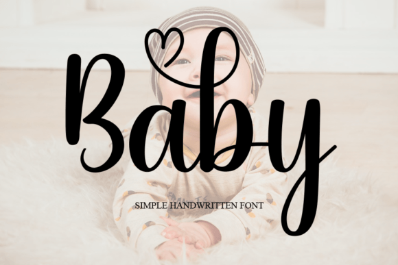 Main preview of Baby Font