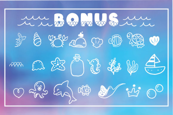 Thumbnail 3 of Baby Mermaid Font