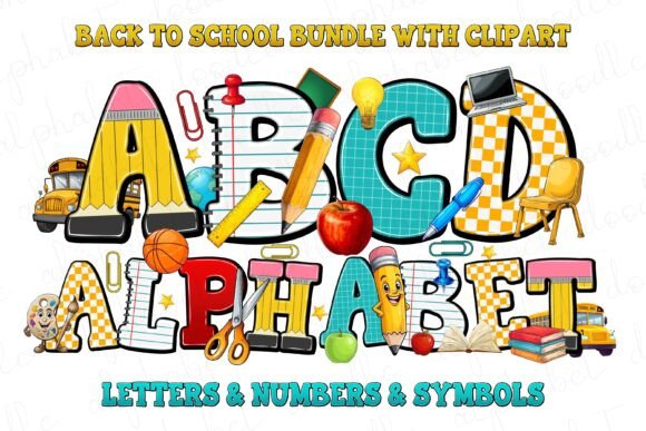 Main preview of Back to School Font
