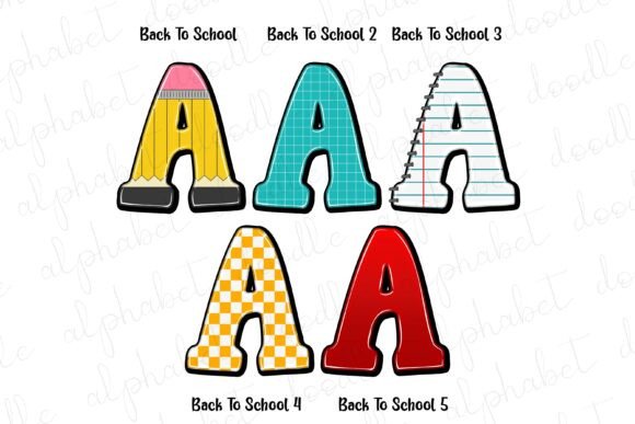 Thumbnail 2 of Back to School Font
