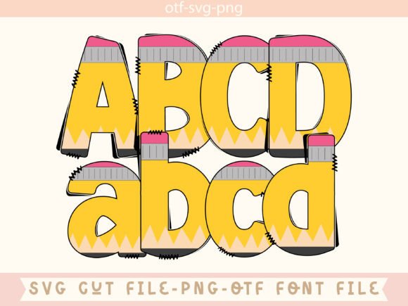 Thumbnail 3 of Back to School Font