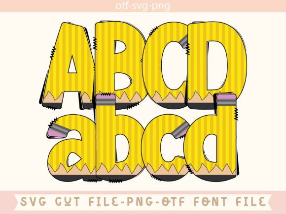 Thumbnail 4 of Back to School Font