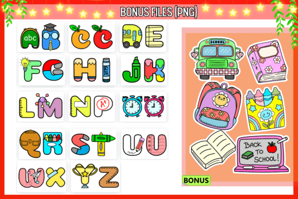 Thumbnail 3 of Back to School Font
