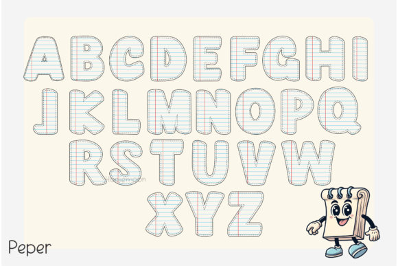 Thumbnail 3 of Back to School Font
