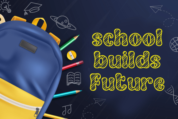 Thumbnail 3 of Back to School Font