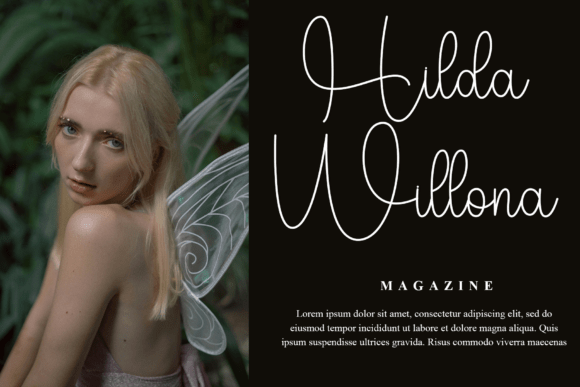 Thumbnail 2 of Background Handmade Font
