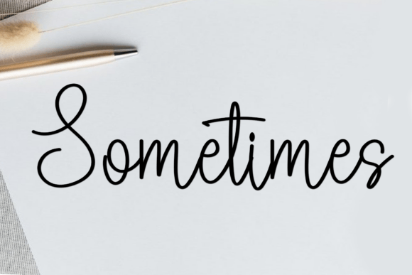 Thumbnail 4 of Background Handmade Font
