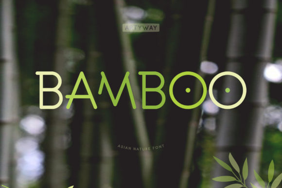 Preview of Bamboo Font