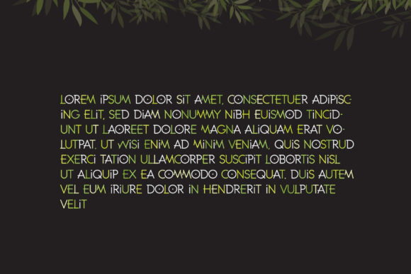 Thumbnail 3 of Bamboo Font