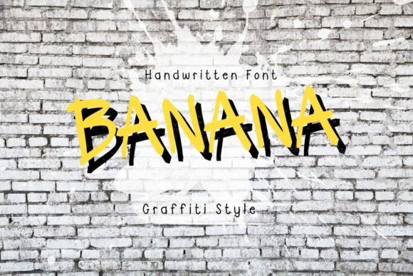 Preview of Banana Font