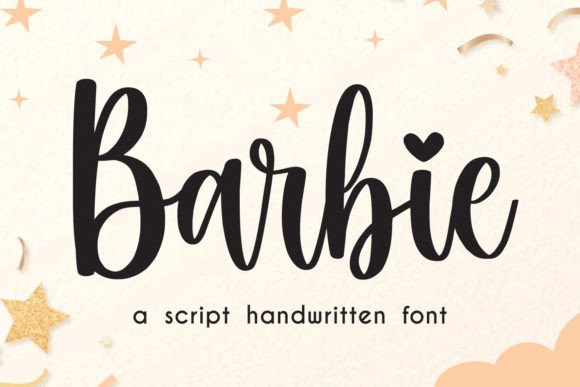 Preview of Barbie Font