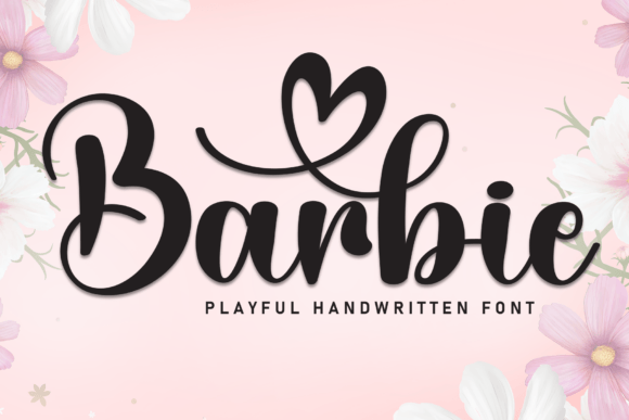 Preview of Barbie Font