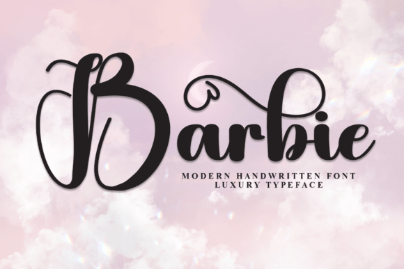 Preview of Barbie Font