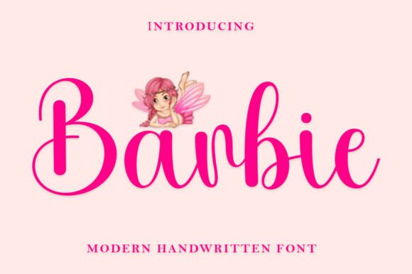 Preview of Barbie Font
