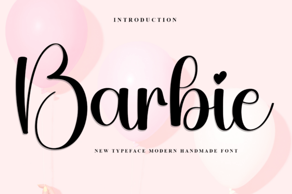 Preview of Barbie Font