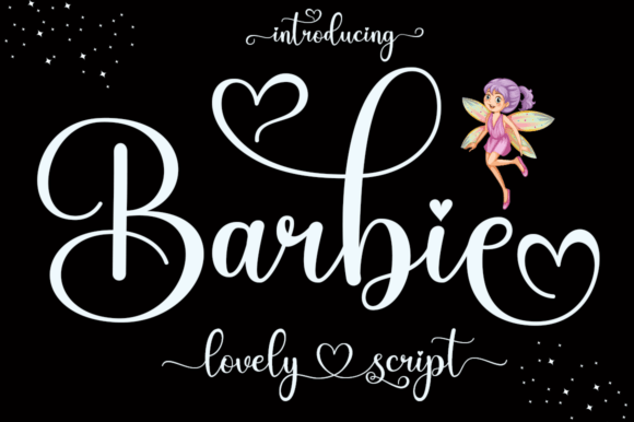 Preview of Barbie Font