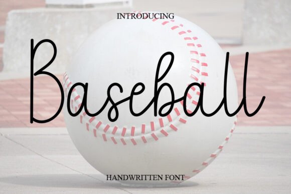 Main preview of Baseball Font