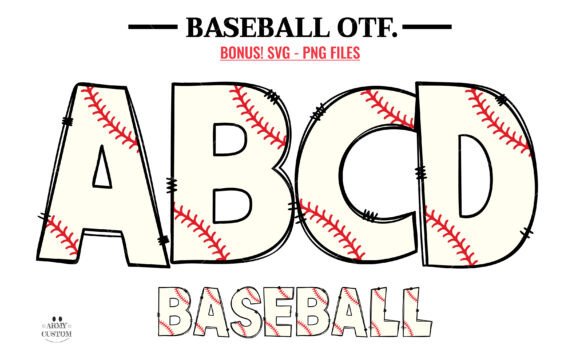 Main preview of Baseball Font