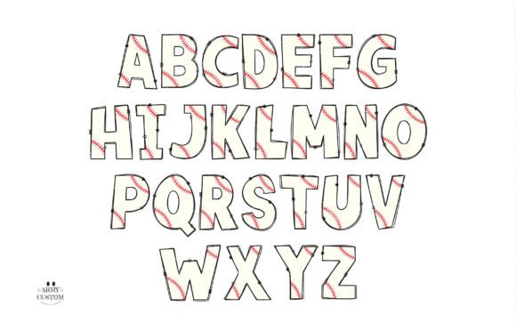Thumbnail 3 of Baseball Font