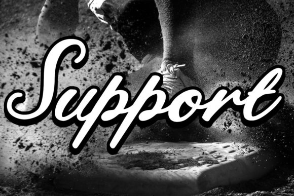 Thumbnail 4 of Baseball Font