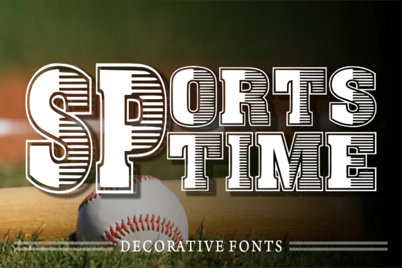 Thumbnail 2 of Baseball Style Font