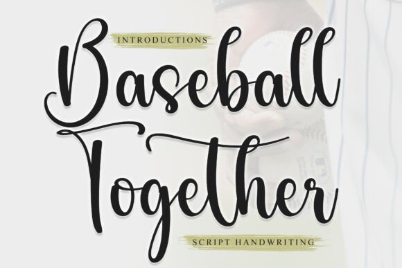 Preview of Baseball Together Font