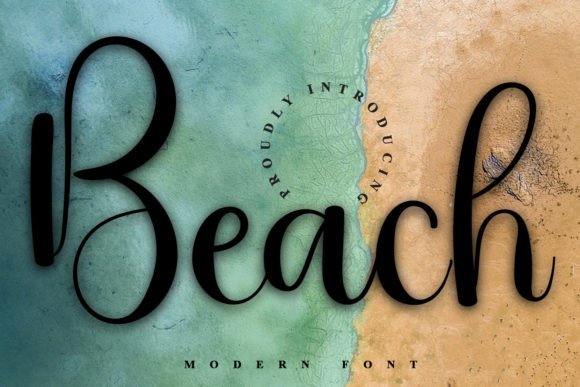 Preview of Beach Font