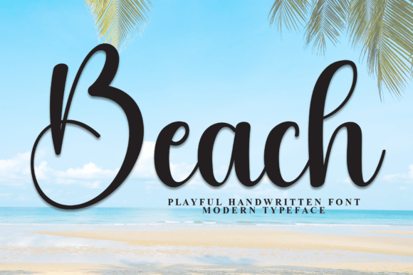 Preview of Beach Font