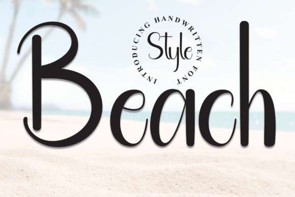Preview of Beach Font
